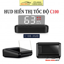 Hud hiển thị tốc độ xe ô tô và cảnh báo C100, C500, C600, A200 - tặng kèm dây cable OBD2