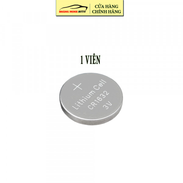 Pin Cúc Áo Lithium CR1632 3V 120mAh: Cảm Biến Áp Suất Lốp TPMS, Remote điều khiển, khóa chống trộm, đồng hồ điện tử ... 