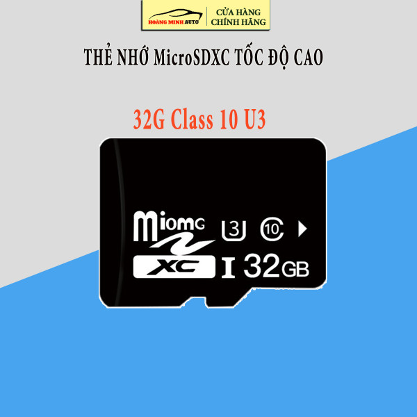 Thẻ Nhớ 32Gb Tốc độ cao Class 10 - U3 chuyên dụng cho camera - cam hành trình - điện thoại - flycam - BH 24 tháng 